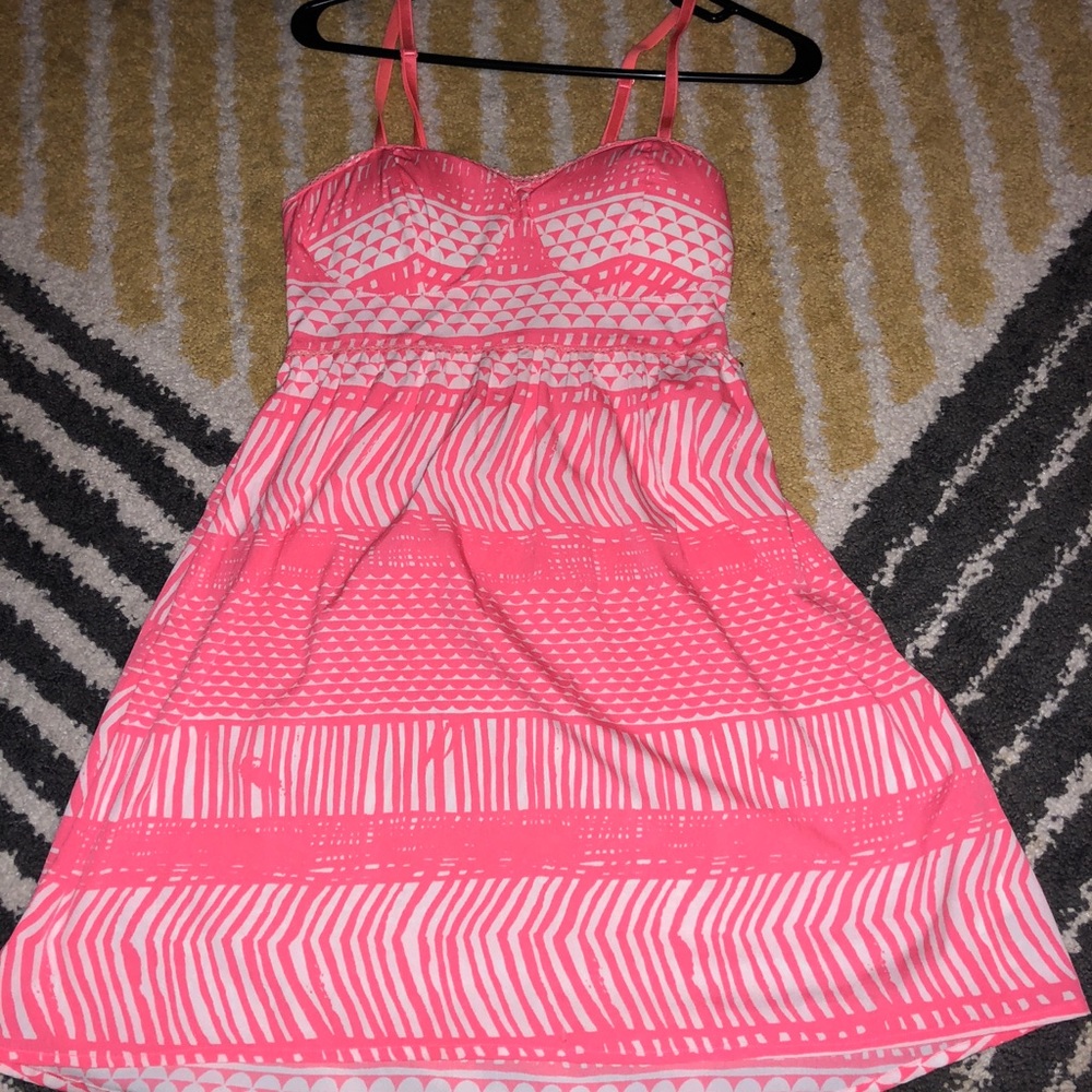 Roxy hot pink dress